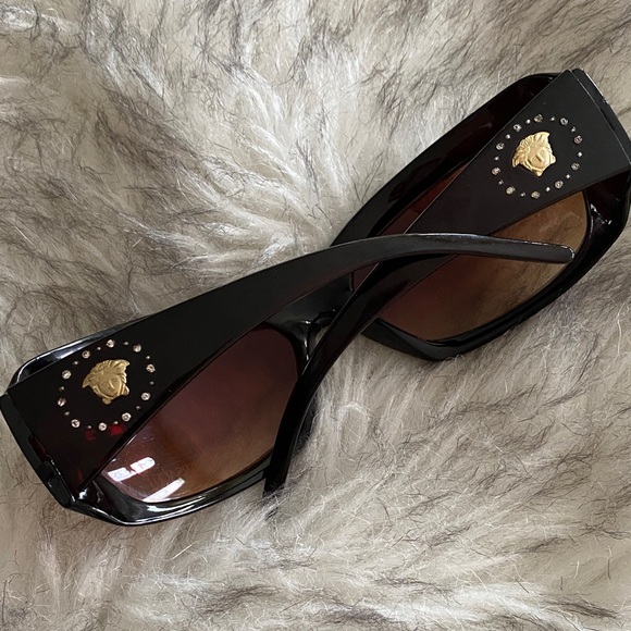 VERSACE Medusa head Black women Sunglasses